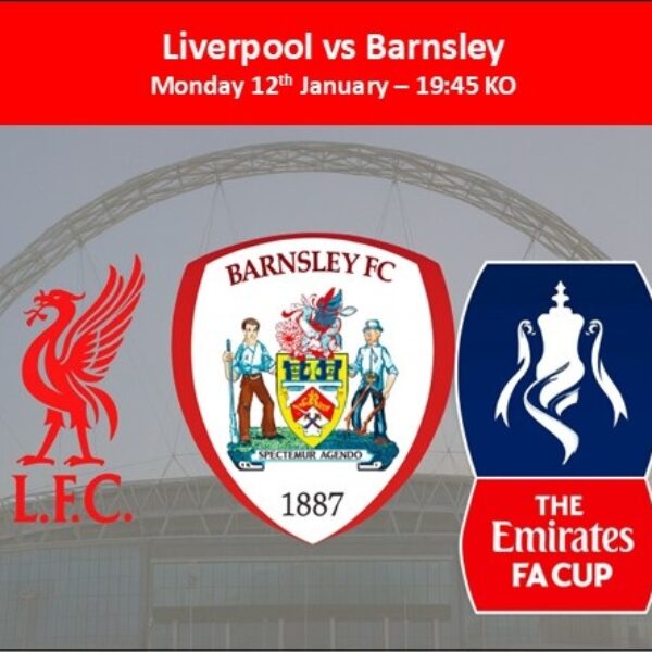 Return Coach tickets - FA Cup: Barnsley (12/01)