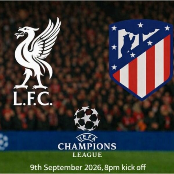 Return Coach tickets - Champions League: Atletico Madrid (09/09)