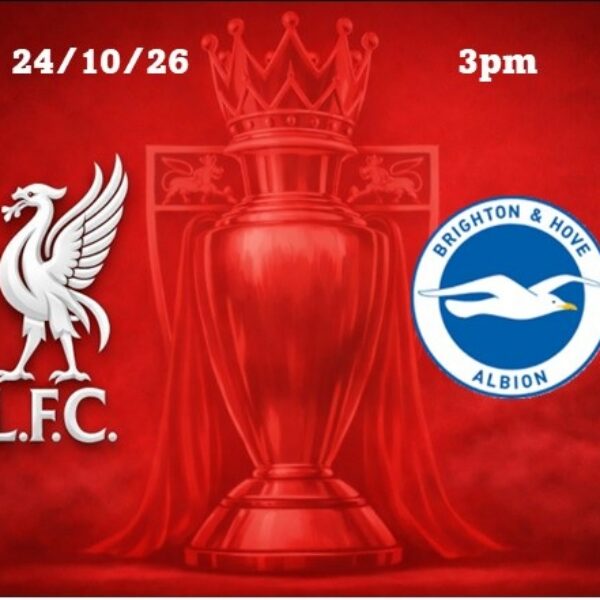 Return Coach tickets - Premier League: Brighton (24/10)