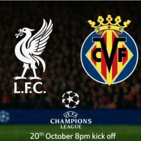 Return Coach tickets - Champions League: Villareal (20/10)