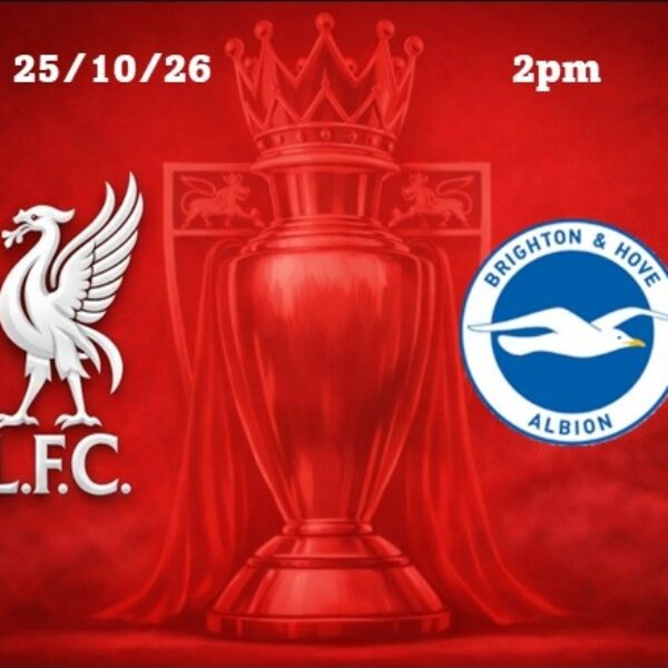 Return Coach tickets - Premier League: Brighton (25/10)