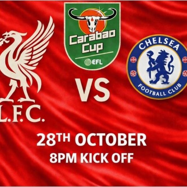 Return Coach tickets - Carabao Cup: Chelsea (28/10)